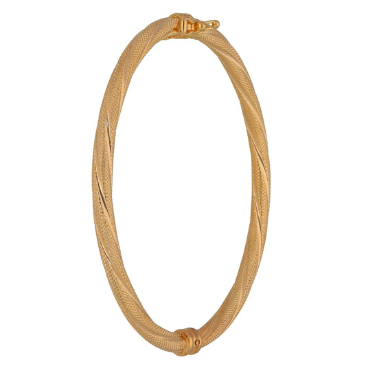 9ct Gold Hinged/Clasp Bangle