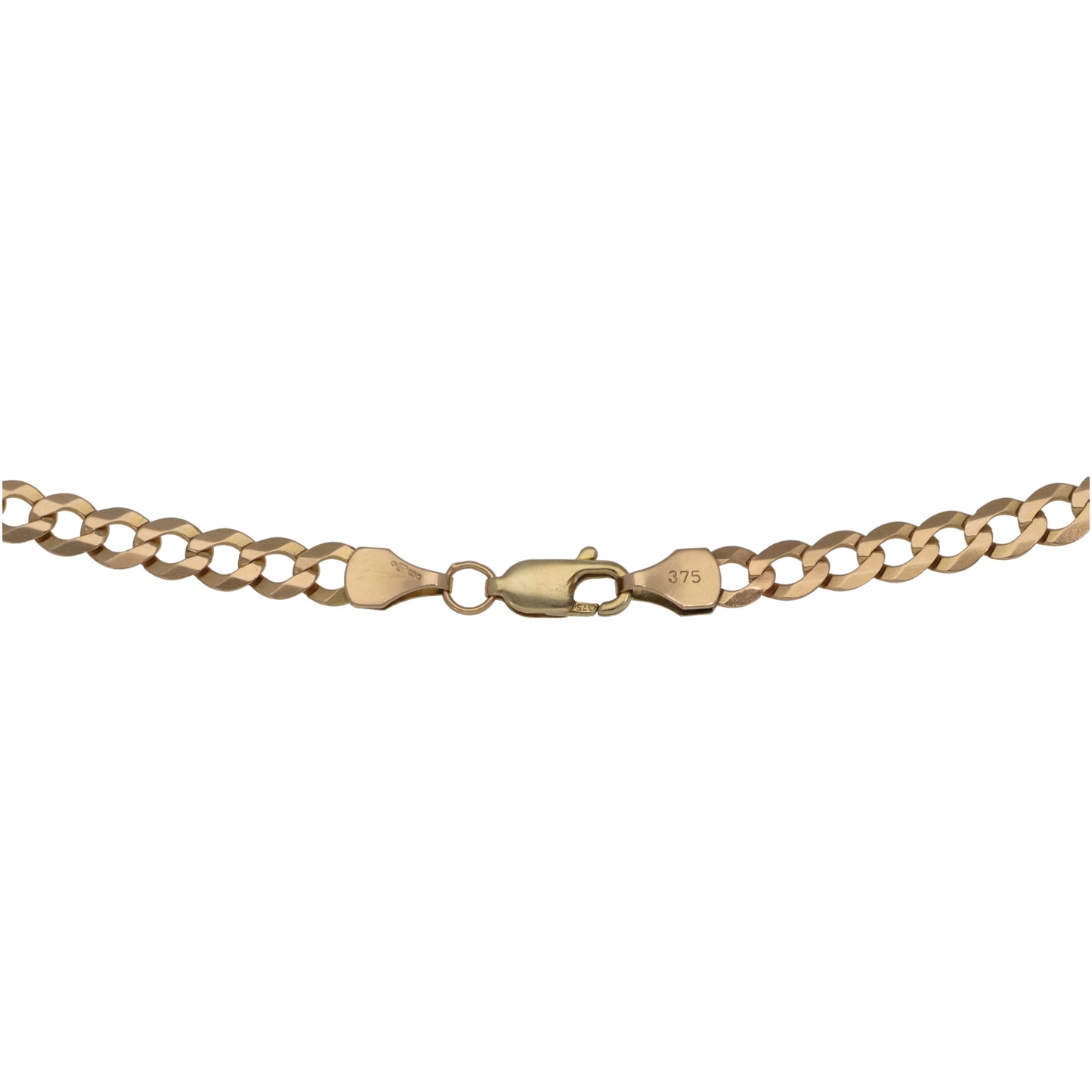 9ct Gold Curb Chain 20"