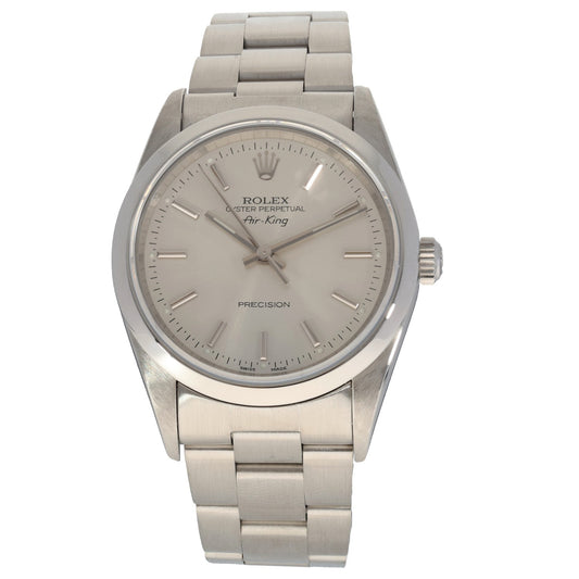 Rolex Air King 14000 34mm Stainless Steel Watch