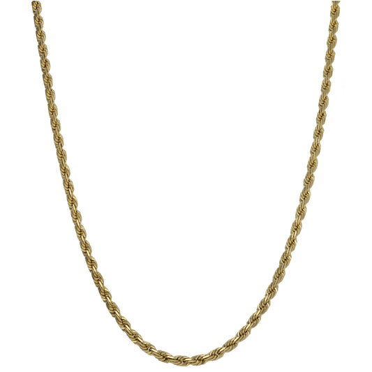9ct Gold Rope Chain 20"