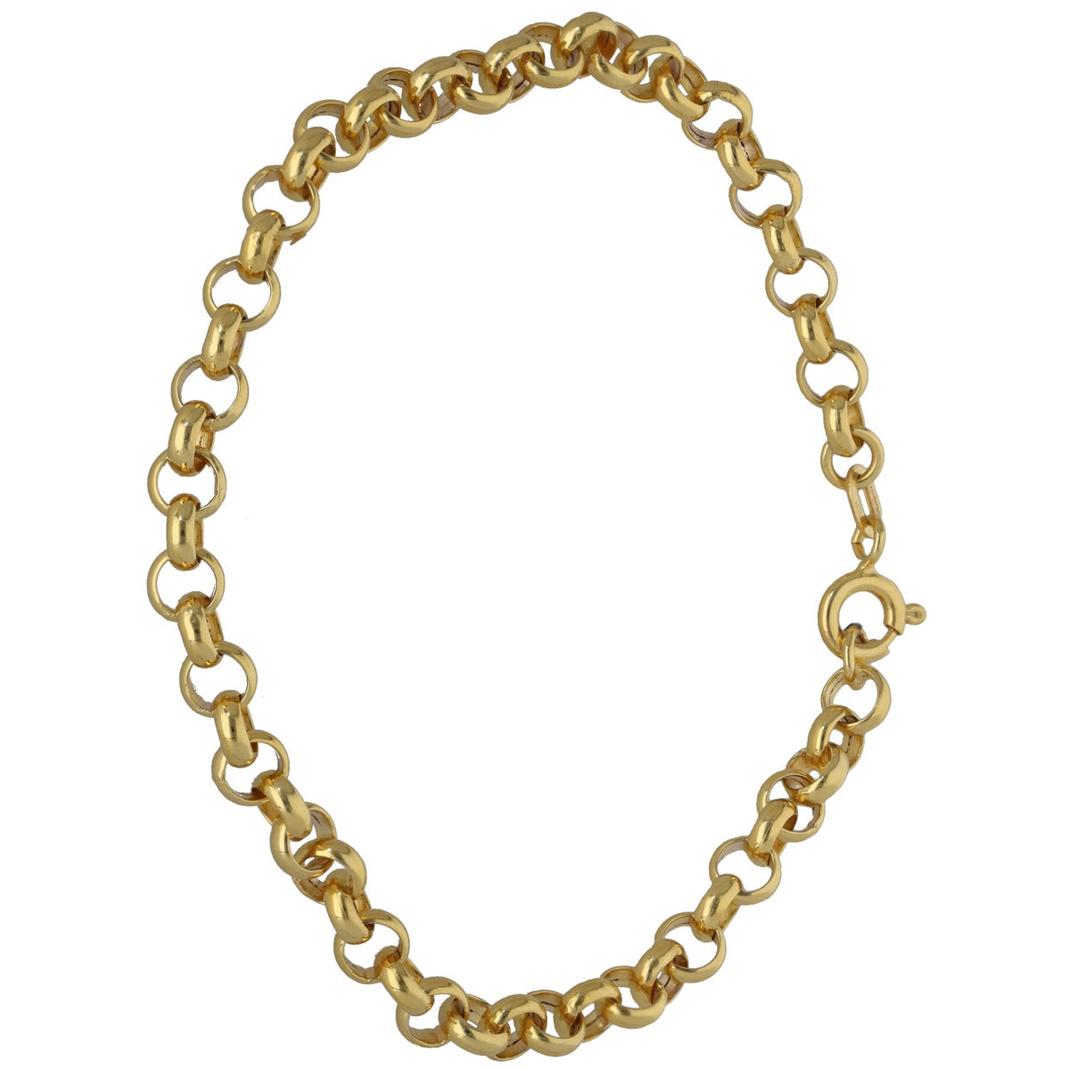 9ct Gold Belcher Bracelet