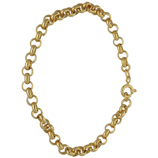 9ct Gold Belcher Bracelet