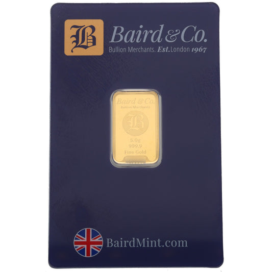 24ct 5g Gold Bar