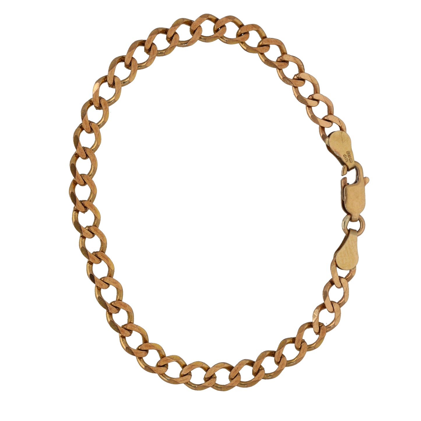 9ct Gold Curb Bracelet