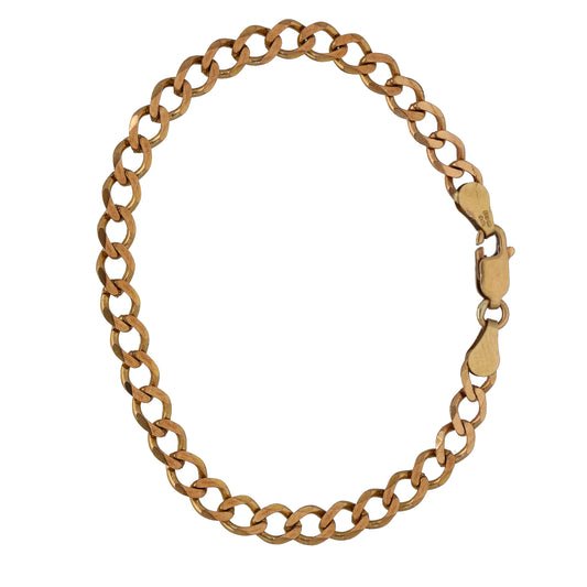 9ct Gold Curb Bracelet
