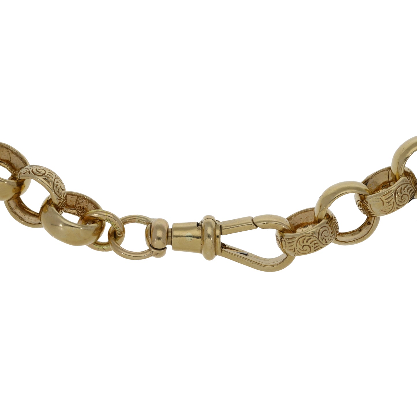 9ct Gold Belcher Chain 28"