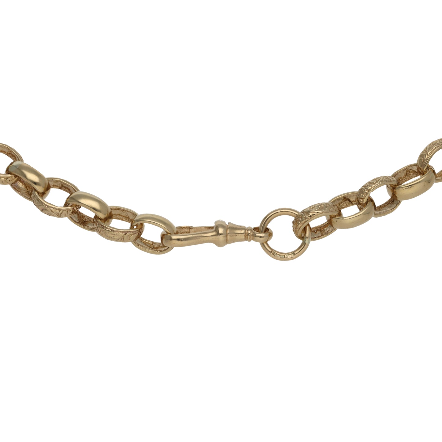 9ct Gold Belcher Chain 20"
