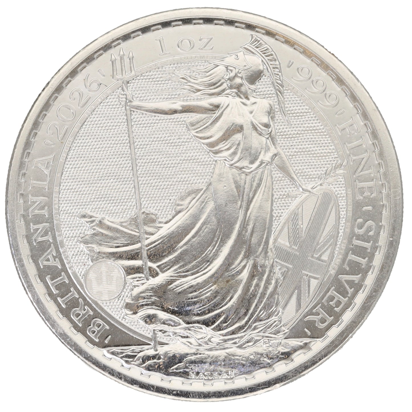 Fine Silver King Charles III 1 OZ Britannia Coin 2026