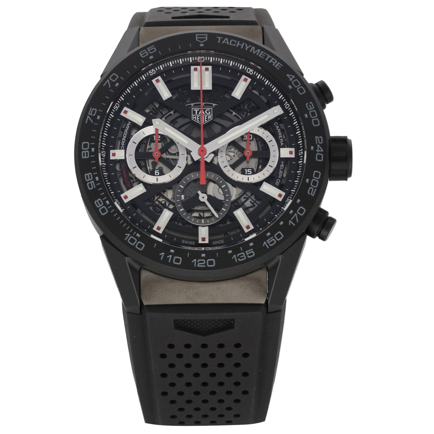 Tag Heuer Carrera CBG2A90 45mm Ceramic Watch