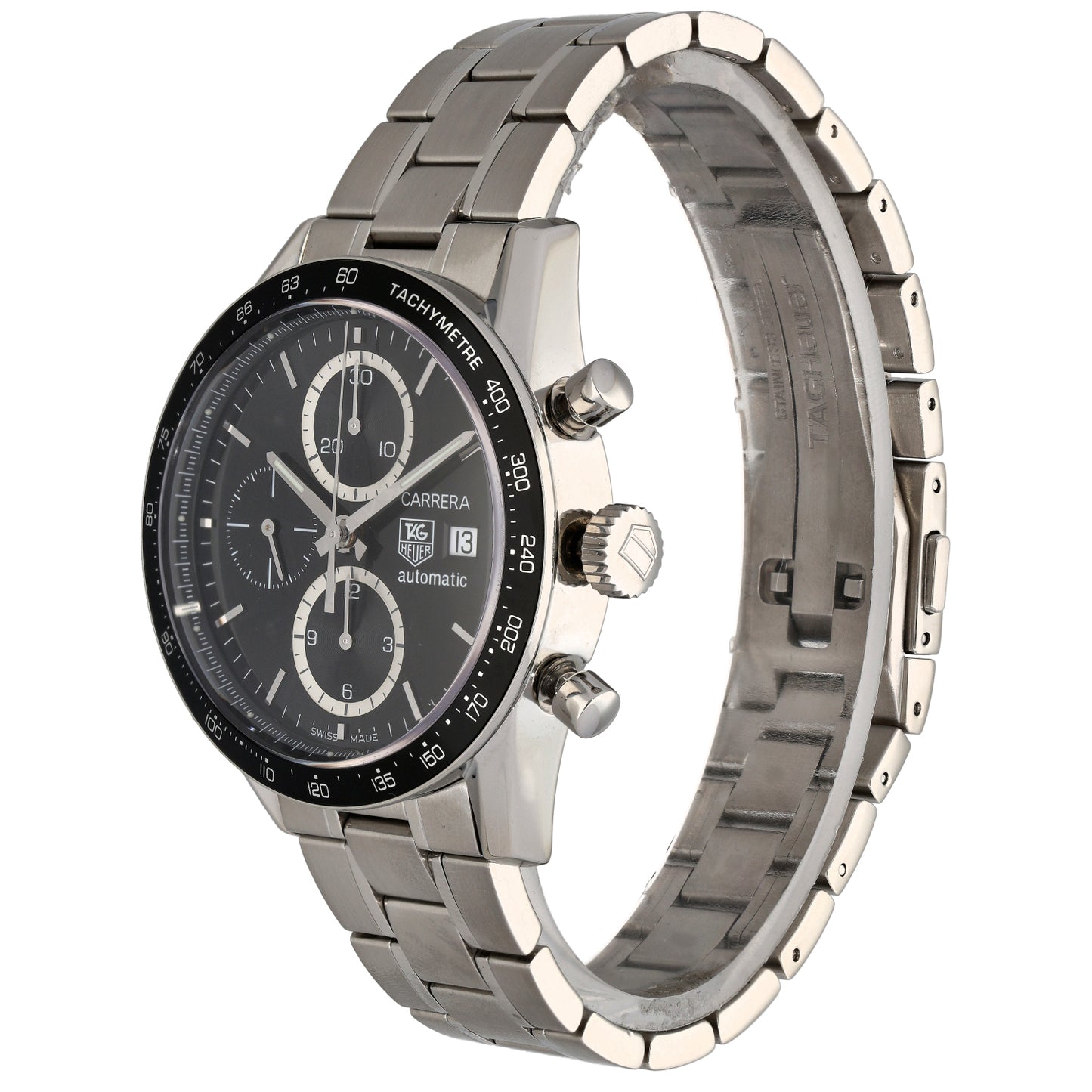 Tag Heuer Carrera CV2010 41mm Stainless Steel Watch