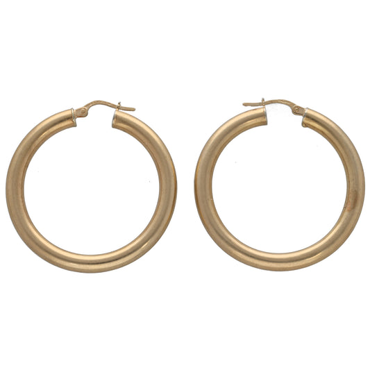 9ct Gold Hoop Earrings