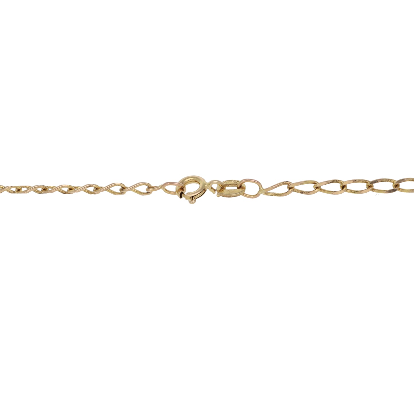 9ct Gold Curb Chain 20"