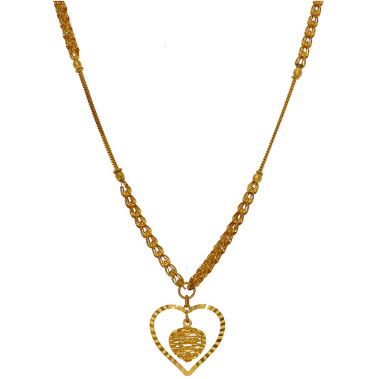 22ct Gold Fancy Necklace 18"
