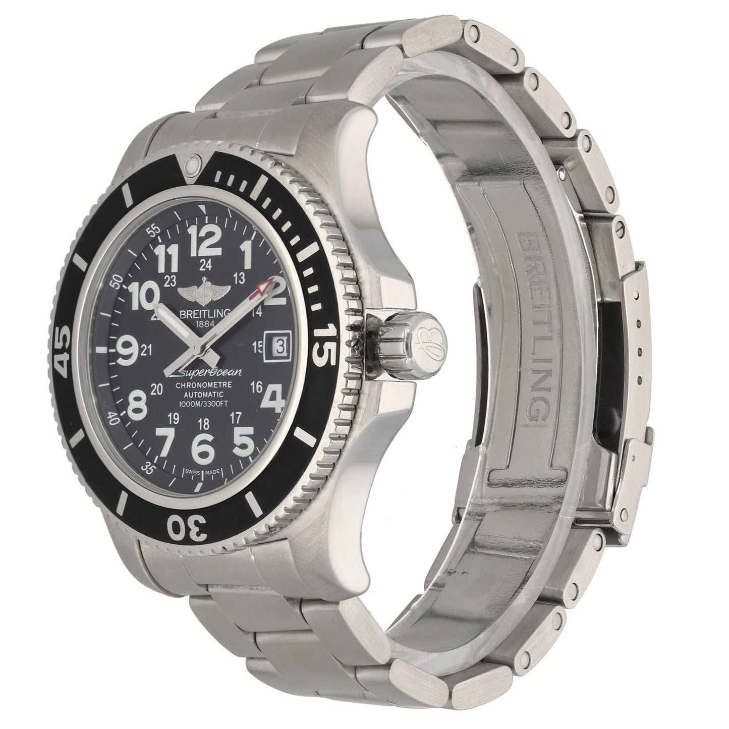 Breitling Superocean II A17392 44mm Stainless Steel Watch