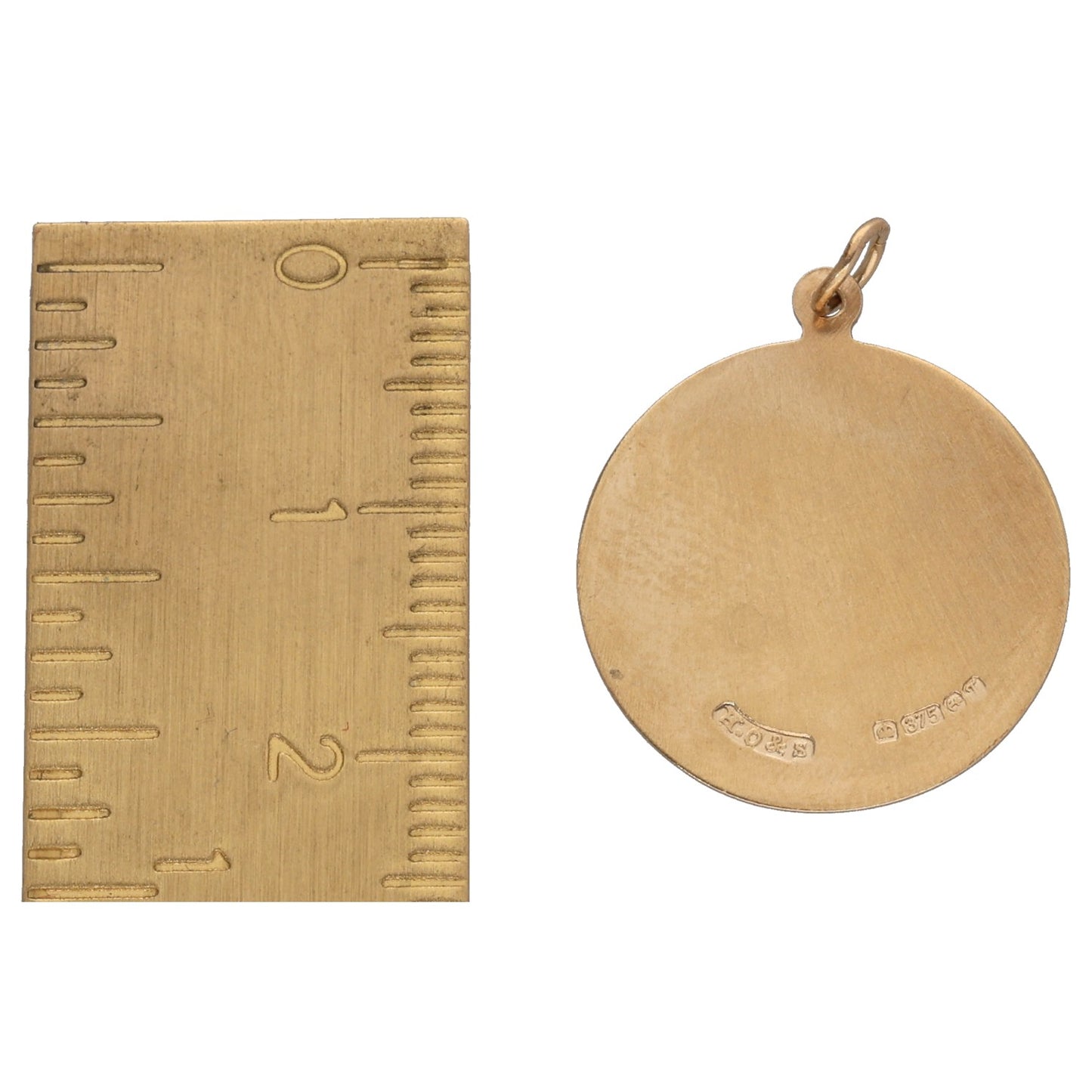 9ct Gold St Christopher Pendant