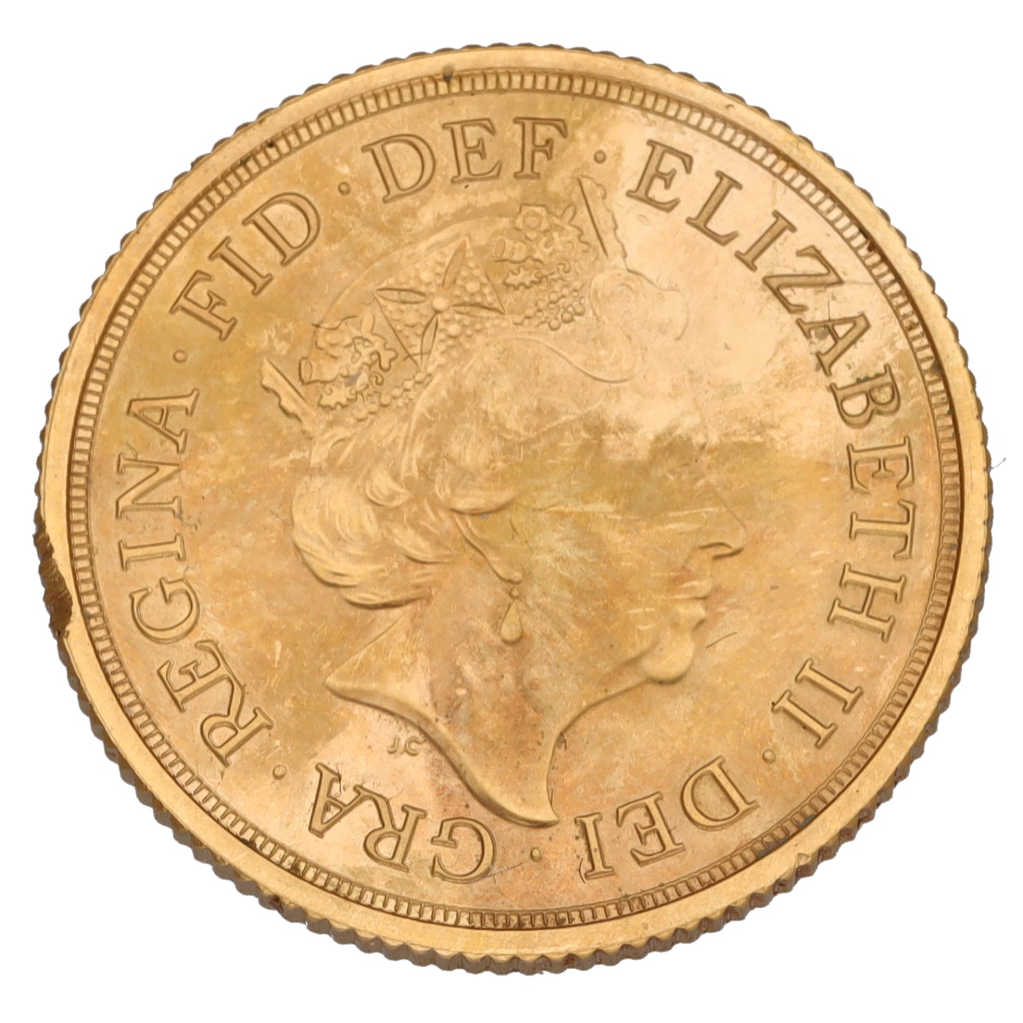 22ct Gold Queen Elizabeth II Full Sovereign Coin 2020