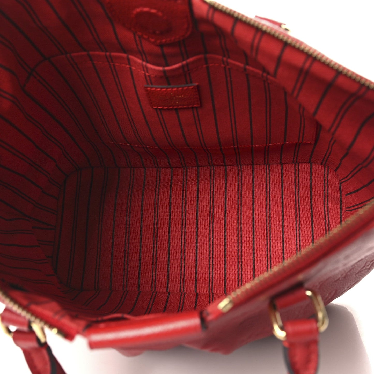 Louis Vuitton Mazarine MM Monogram Empreinte Leather Bag - Cherry