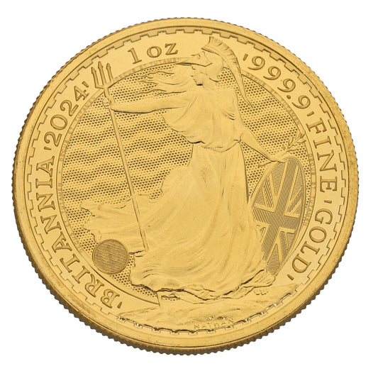 New 24ct King Charles III 1 OZ Britannia 2024