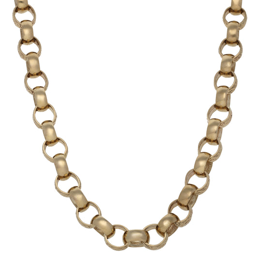 9ct Gold Belcher Chain 30"