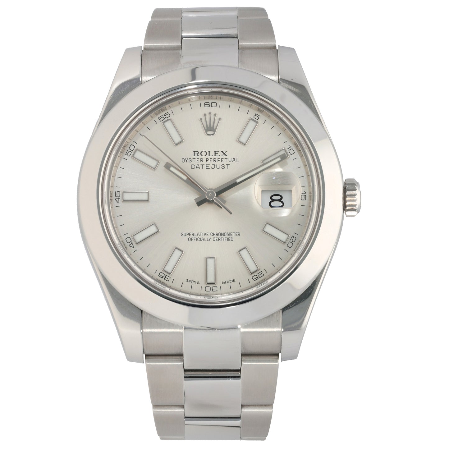 Rolex Datejust II 116300 41mm Stainless Steel Watch