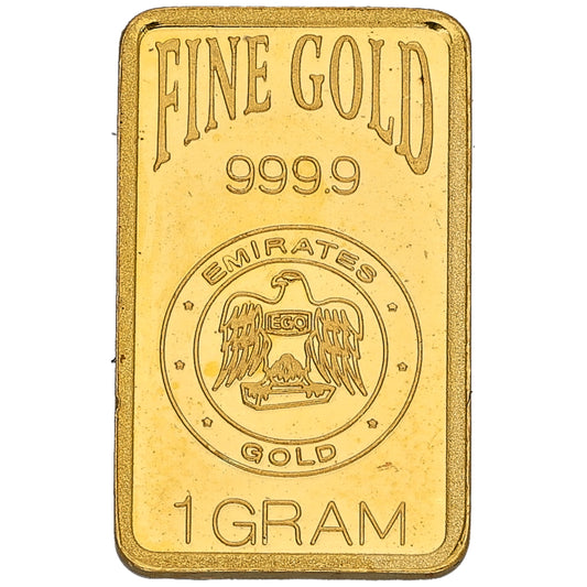 24ct 1g Gold Bar