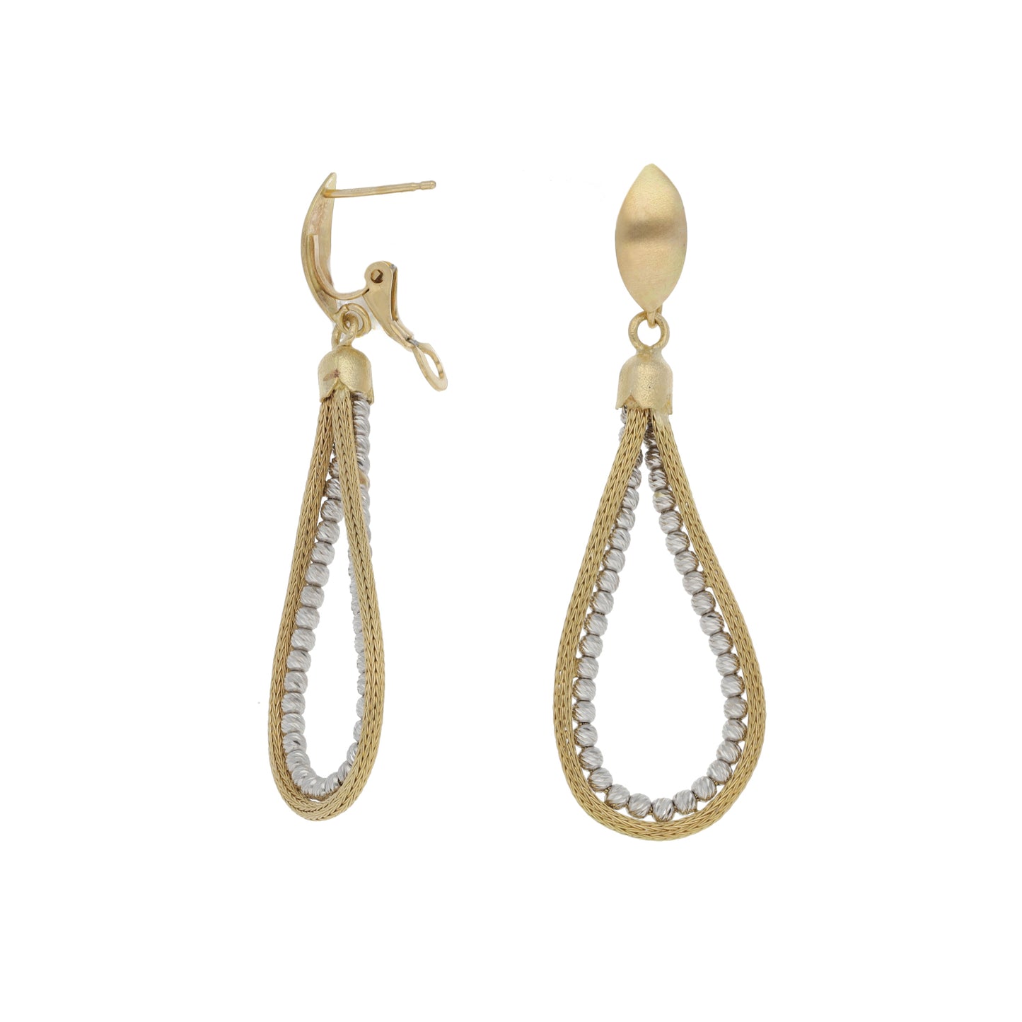 14ct Gold Drop Earrings