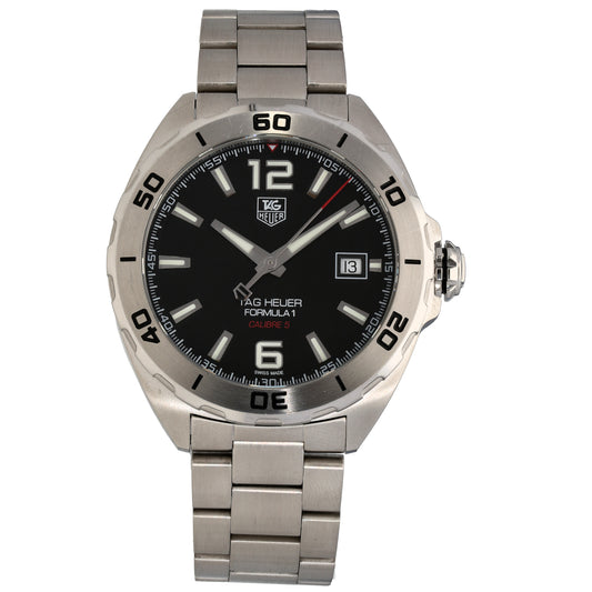 Tag Heuer Formula 1 WAZ2113-0 41mm Stainless Steel Watch