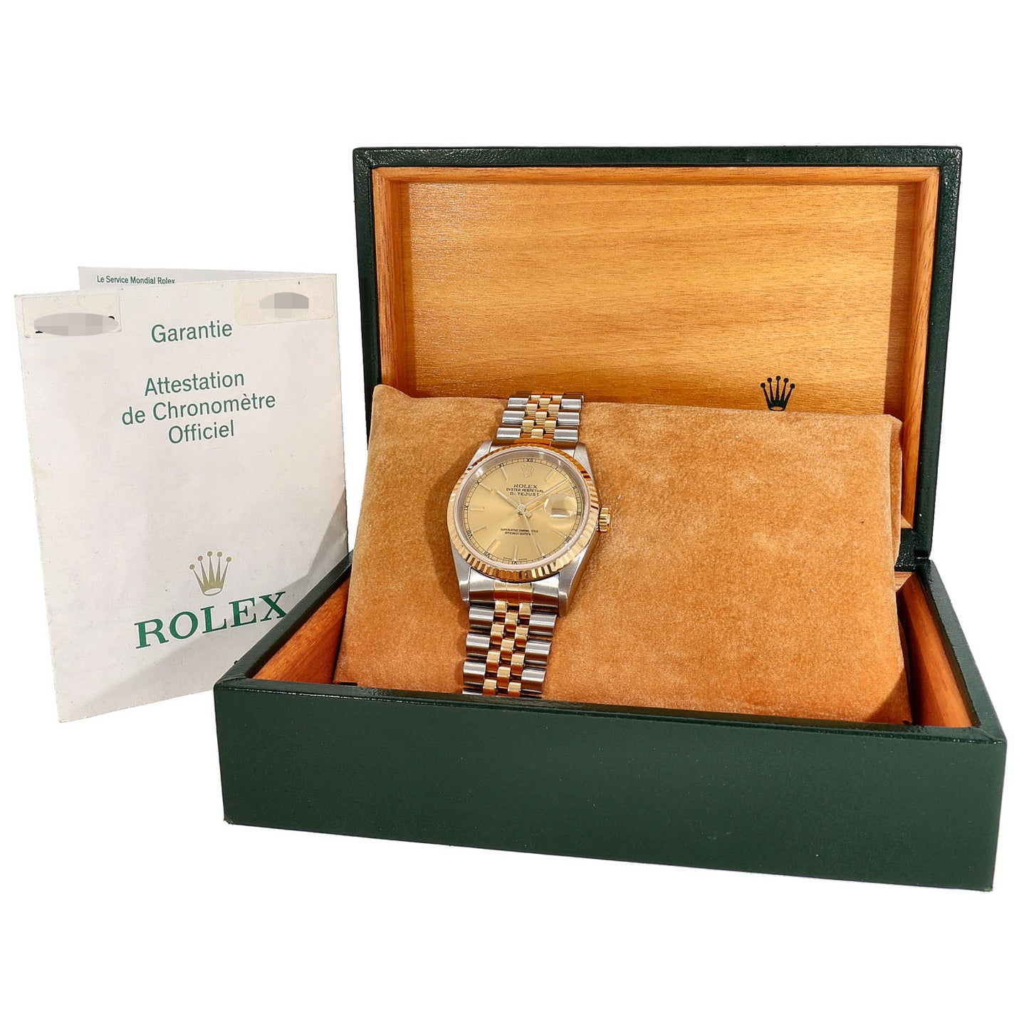 Rolex Datejust 16233 36mm Bi-Colour Watch