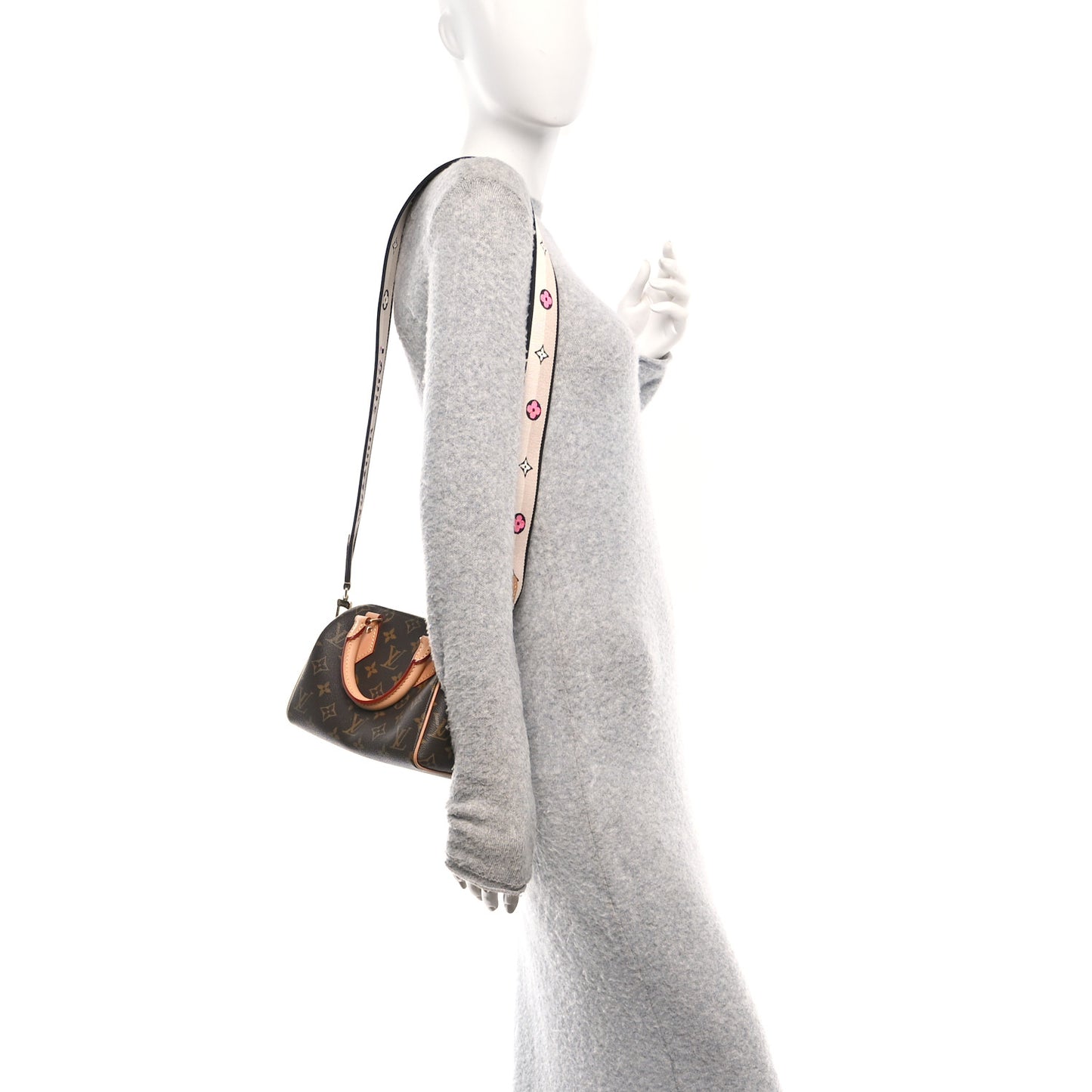 Louis Vuitton Speedy Bandoulière 20 Monogram Coated Canvas Bag - Brown