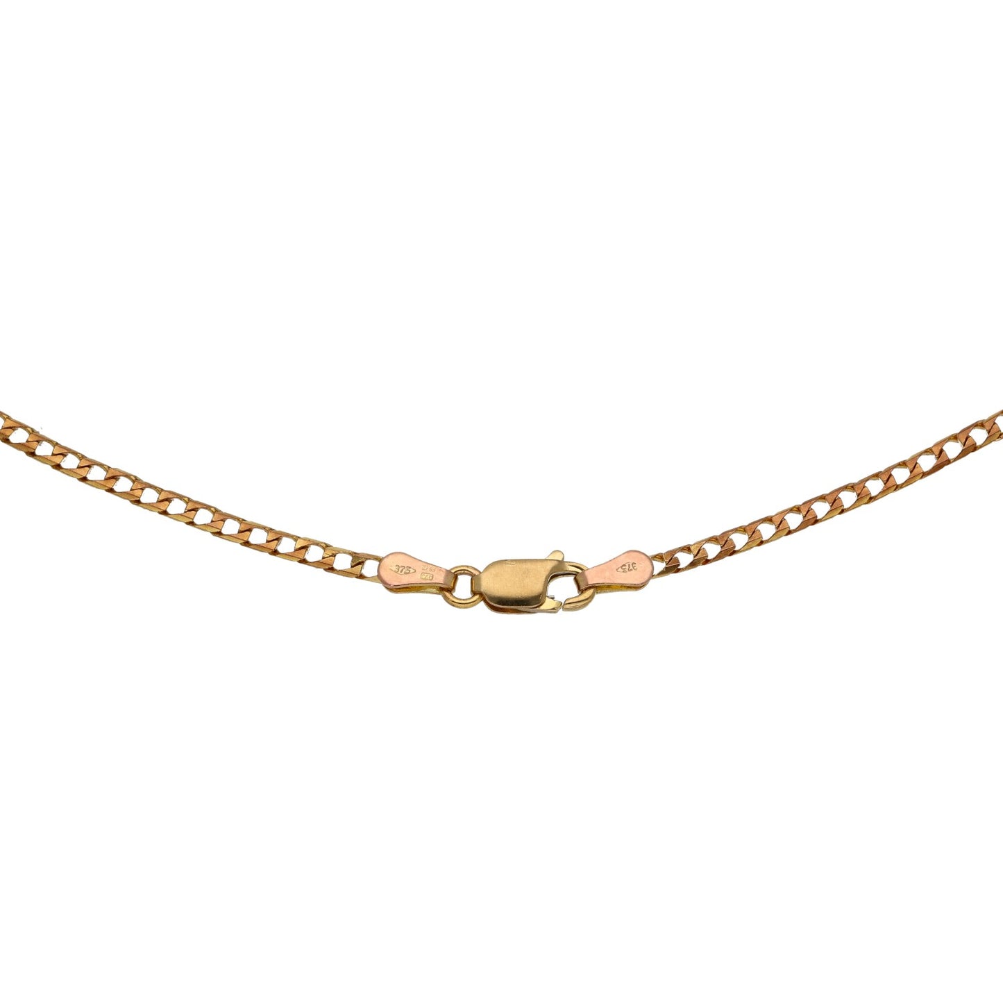 9ct Gold Curb Chain 20"