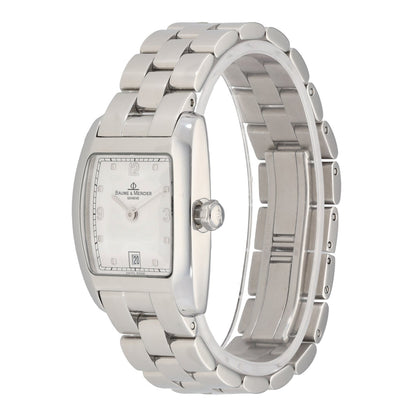 Baume Et Mercier Vintage 2823625 24mm Stainless Steel Ladies Watch