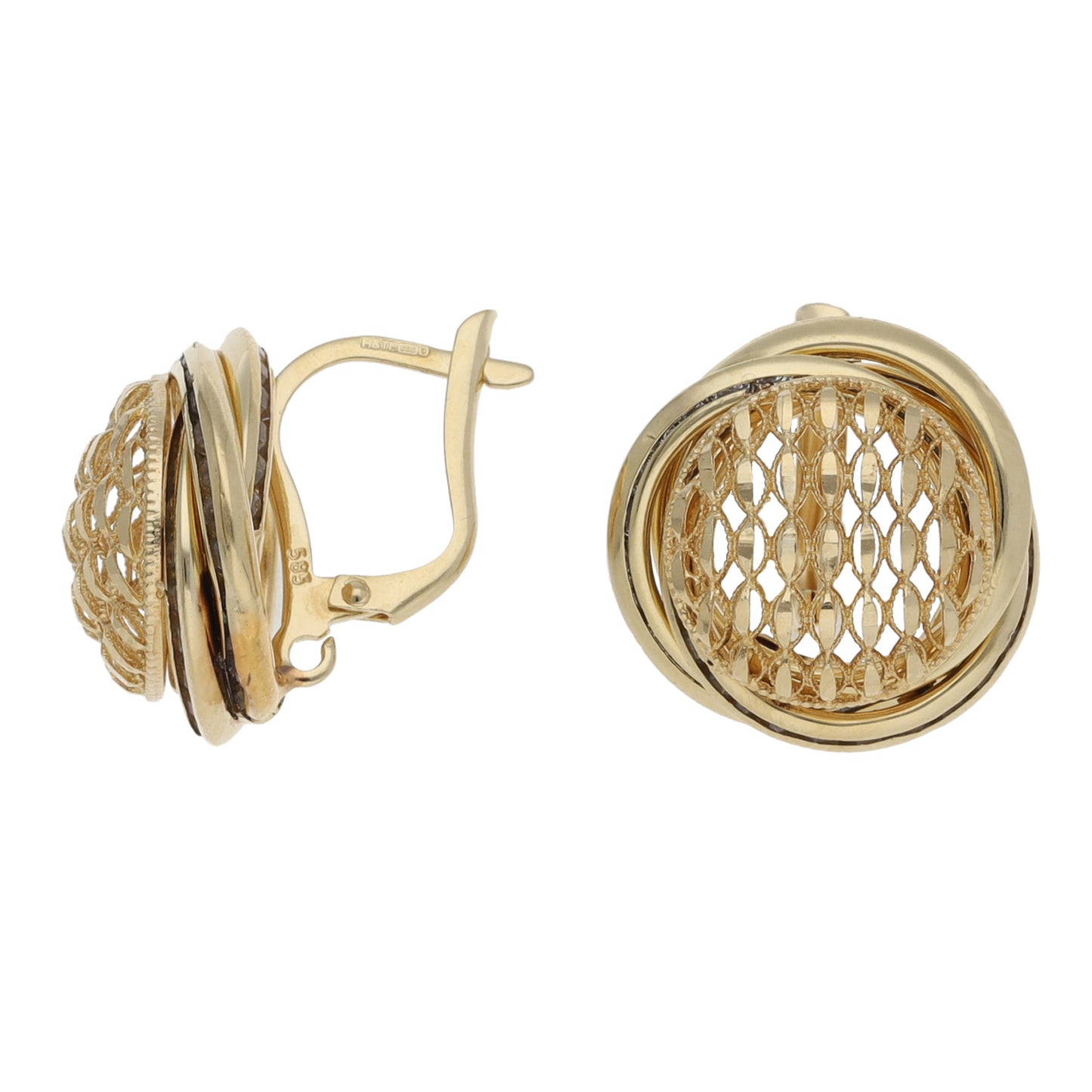 14ct Gold Dress/Cocktail Earrings