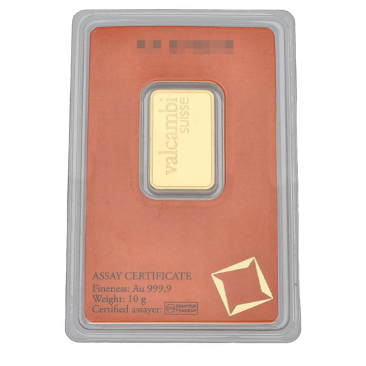 24ct 10g Gold Bar