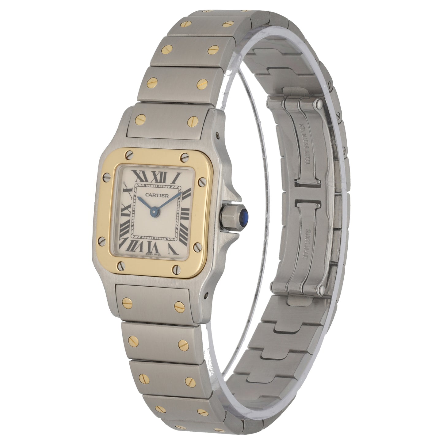 Cartier Santos Galbee 1567 24mm Bi-Colour Watch