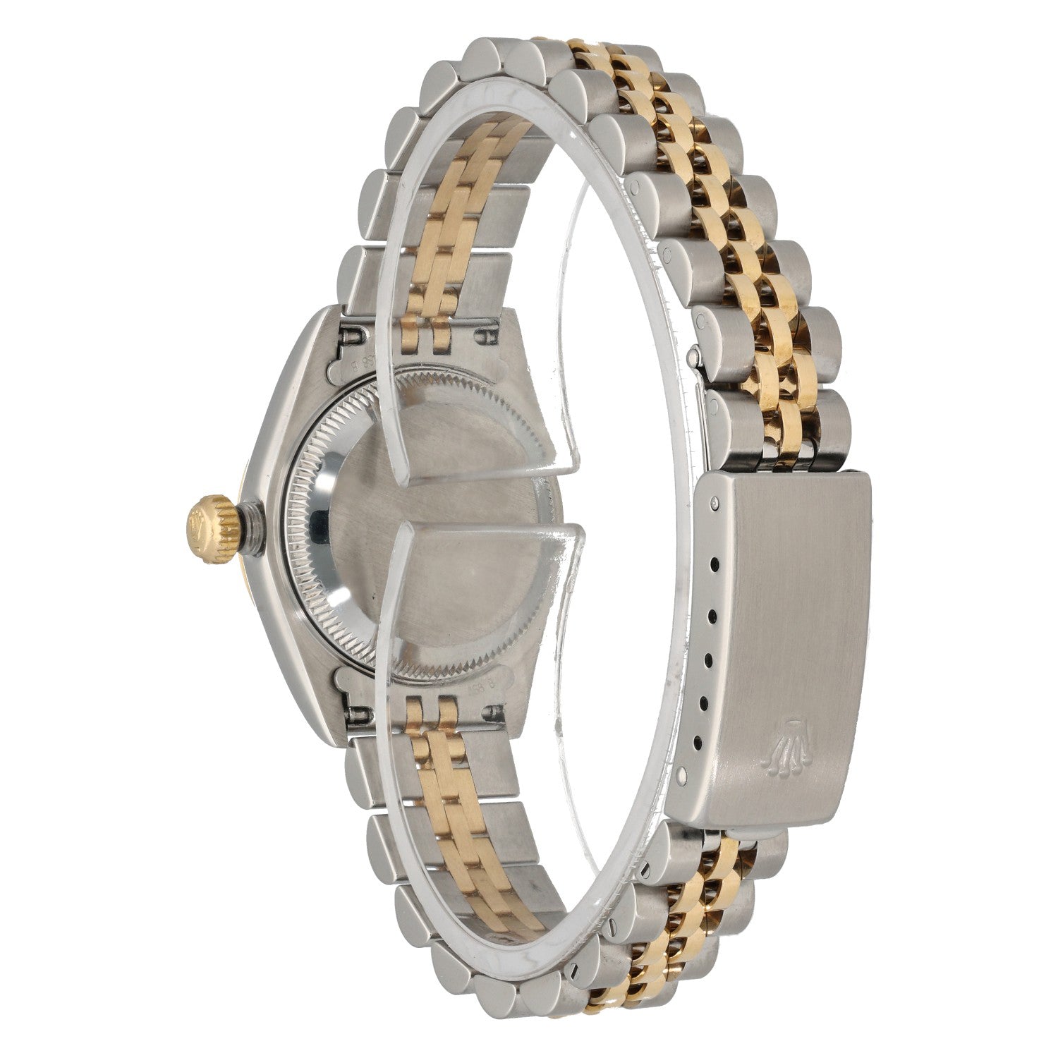 Rolex Lady Datejust 79173, champagne dial, diamon hour markers, stainless steel and gold