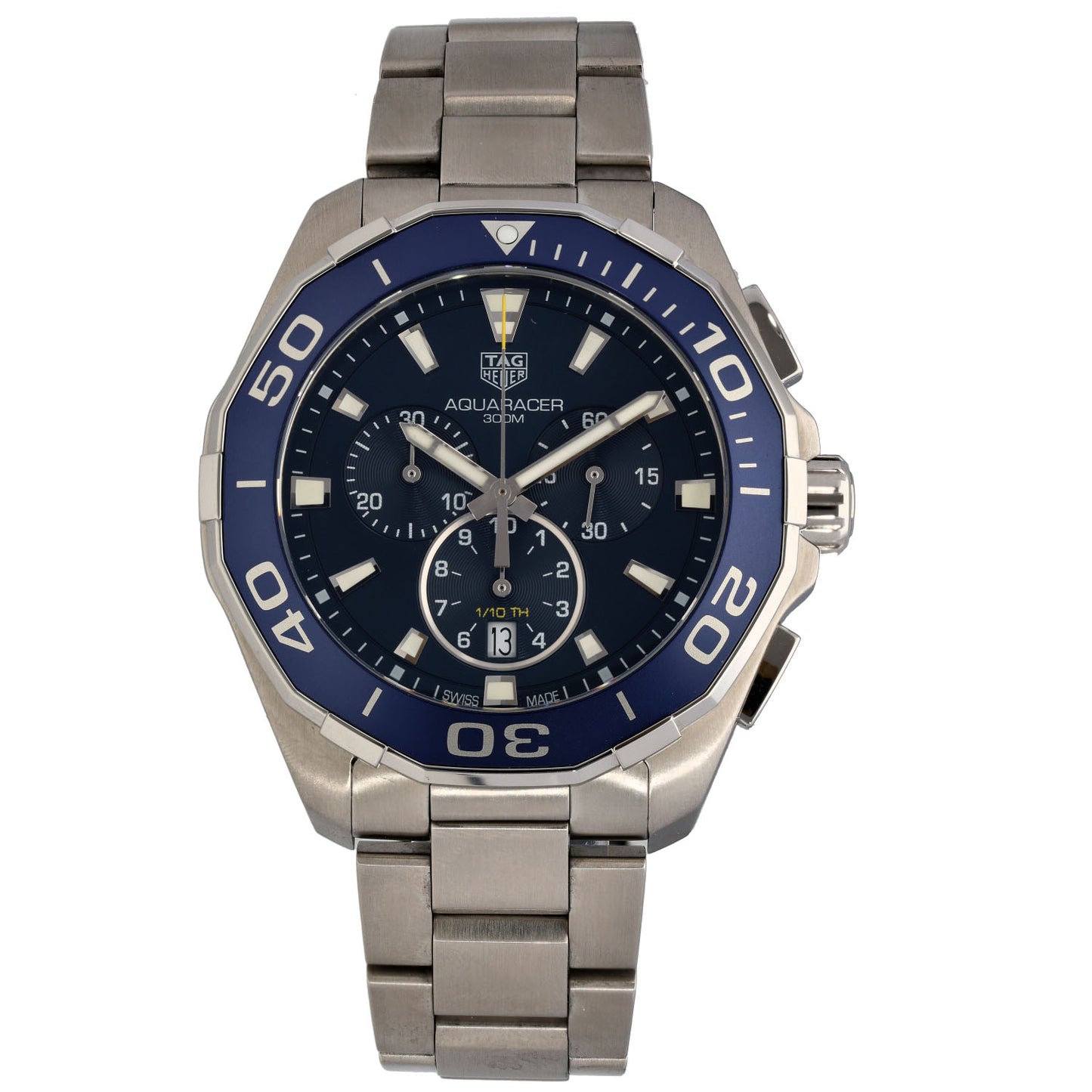 Tag Heuer Aquaracer CAY111B 43mm Stainless Steel Watch