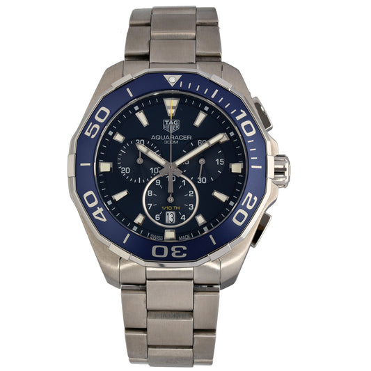 Tag Heuer Aquaracer CAY111B 43mm Stainless Steel Watch