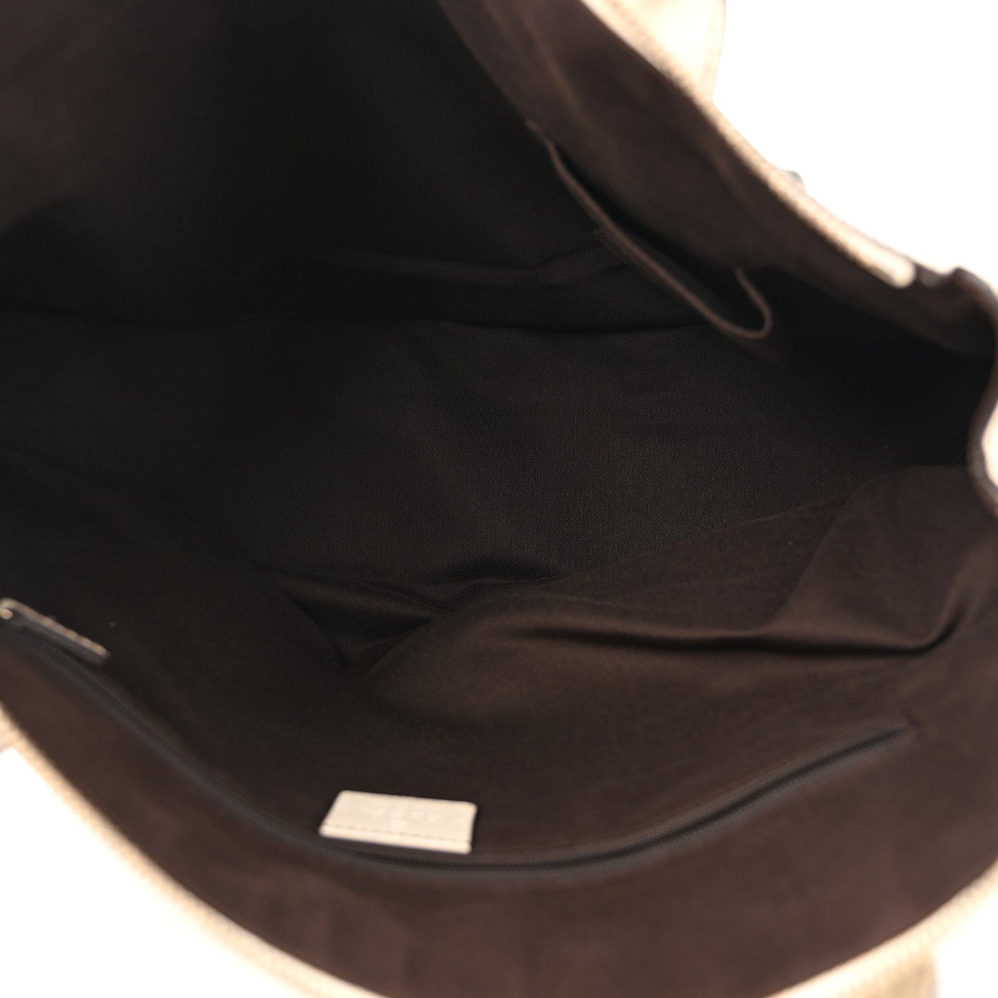 Gucci Princy Tote GG Canvas Bag - Beige & Brown