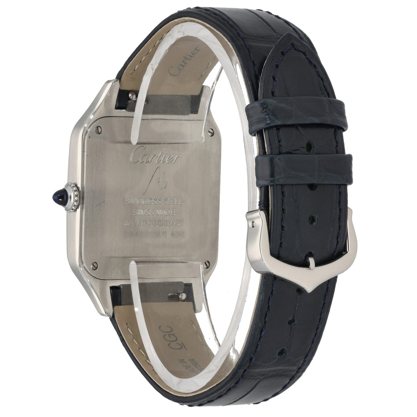 Cartier Santos Dumont WSSA0022 31.5mm Stainless Steel Watch