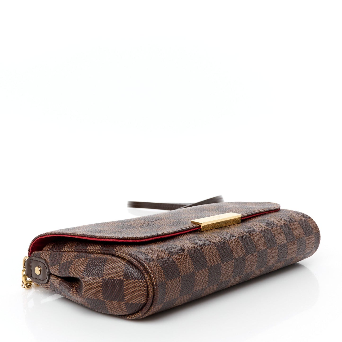 Louis Vuitton Favourite MM Damier Ebene Coated Canvas Bag - Brown