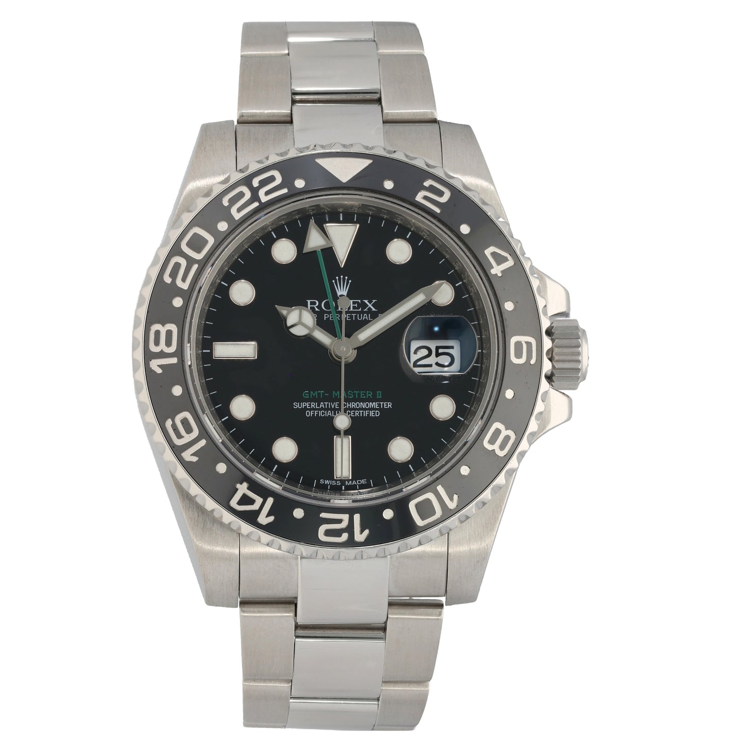 Rolex GMT Master II 116710 LN 40mm Stainless Steel Watch