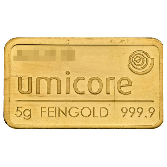 24ct 5g Gold Bar