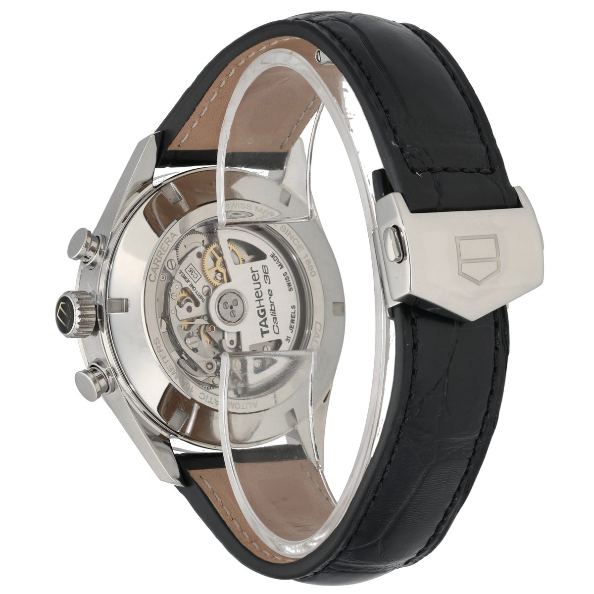 Tag Heuer Carrera Flyback CAR2B10 43mm Stainless Steel Watch