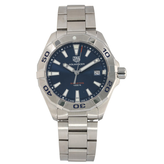 Tag Heuer Aquaracer WBD1112 41mm Stainless Steel Watch