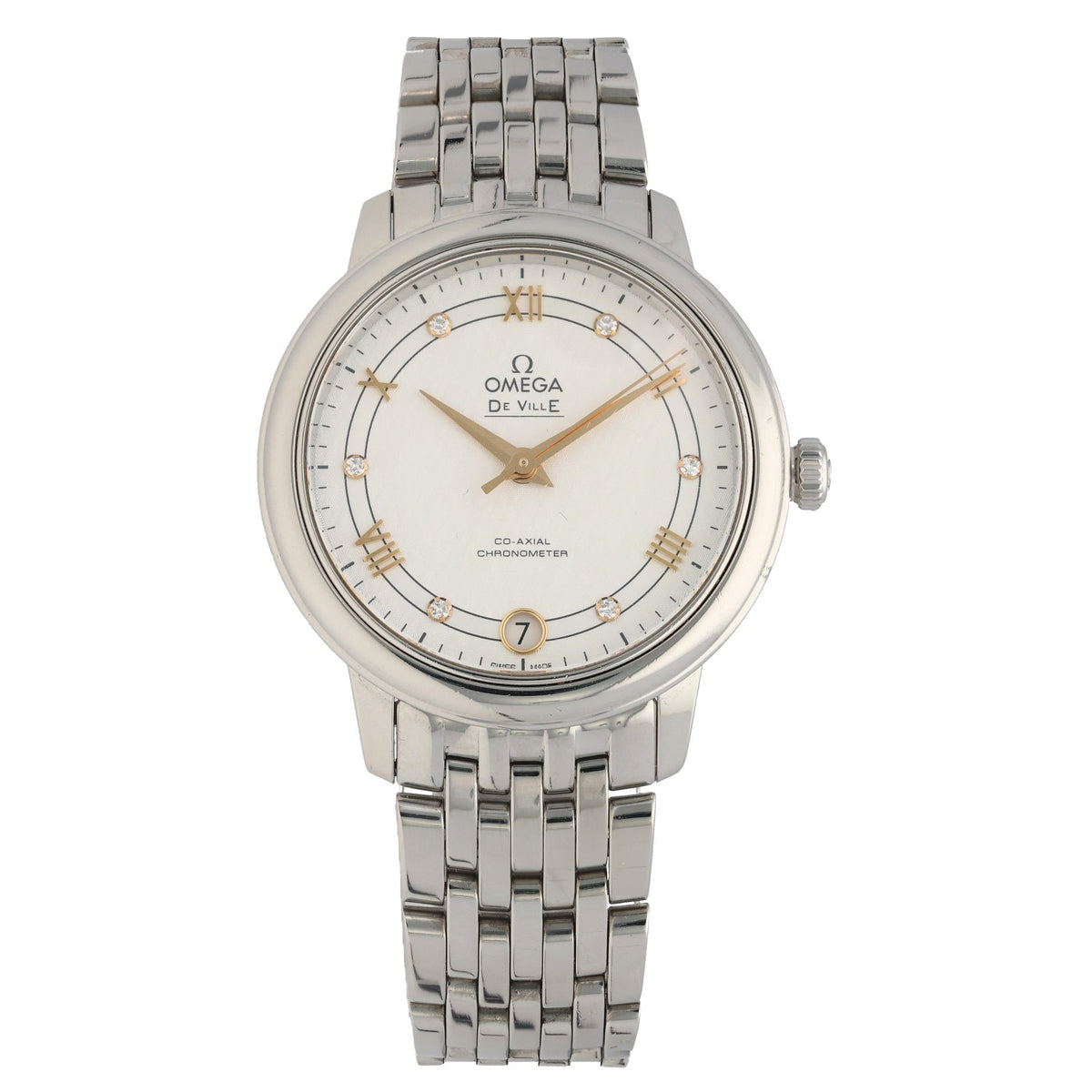 Omega De Ville Prestige 424.10.33.20.52.001 32.7mm Stainless Steel Watch