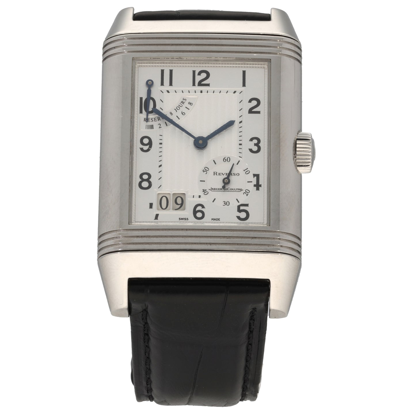 Jaeger-leCoultre Reverso Grande Date 240.8.15 30mm Stainless Steel Watch