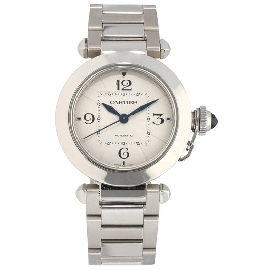 Cartier Pasha WSPA0013 35mm Stainless Steel Watch
