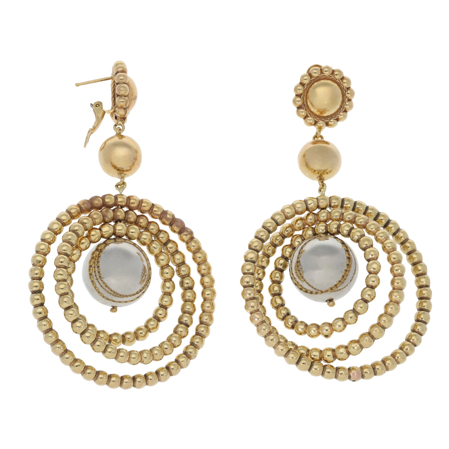 14ct Gold Drop Earrings