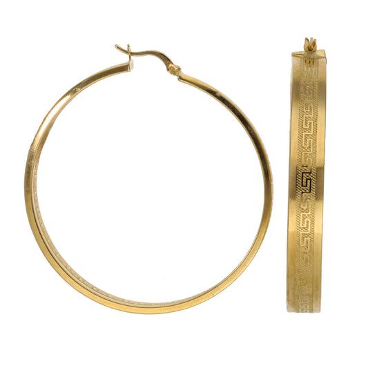 14ct Gold Hoop Earrings