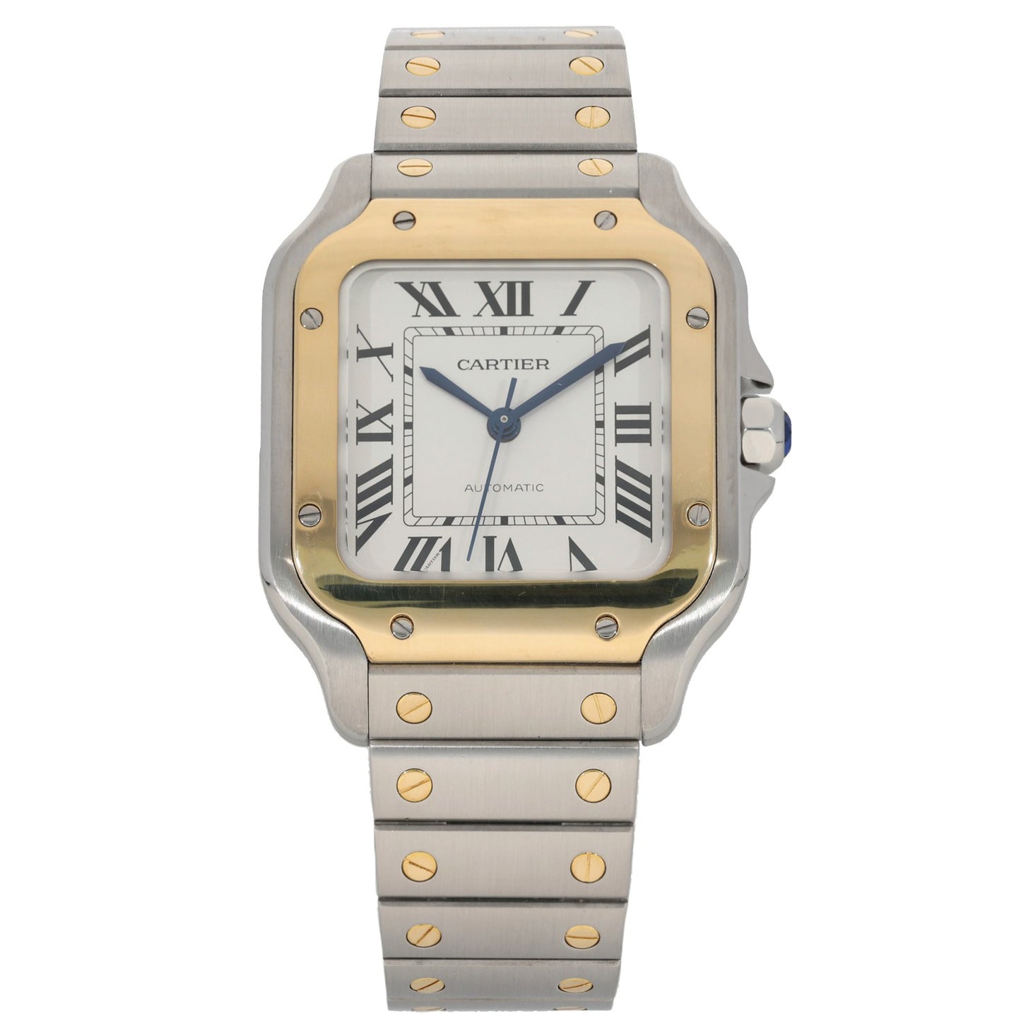 Cartier Santos De Cartier W2SA0007 35mm Bi-Colour Watch